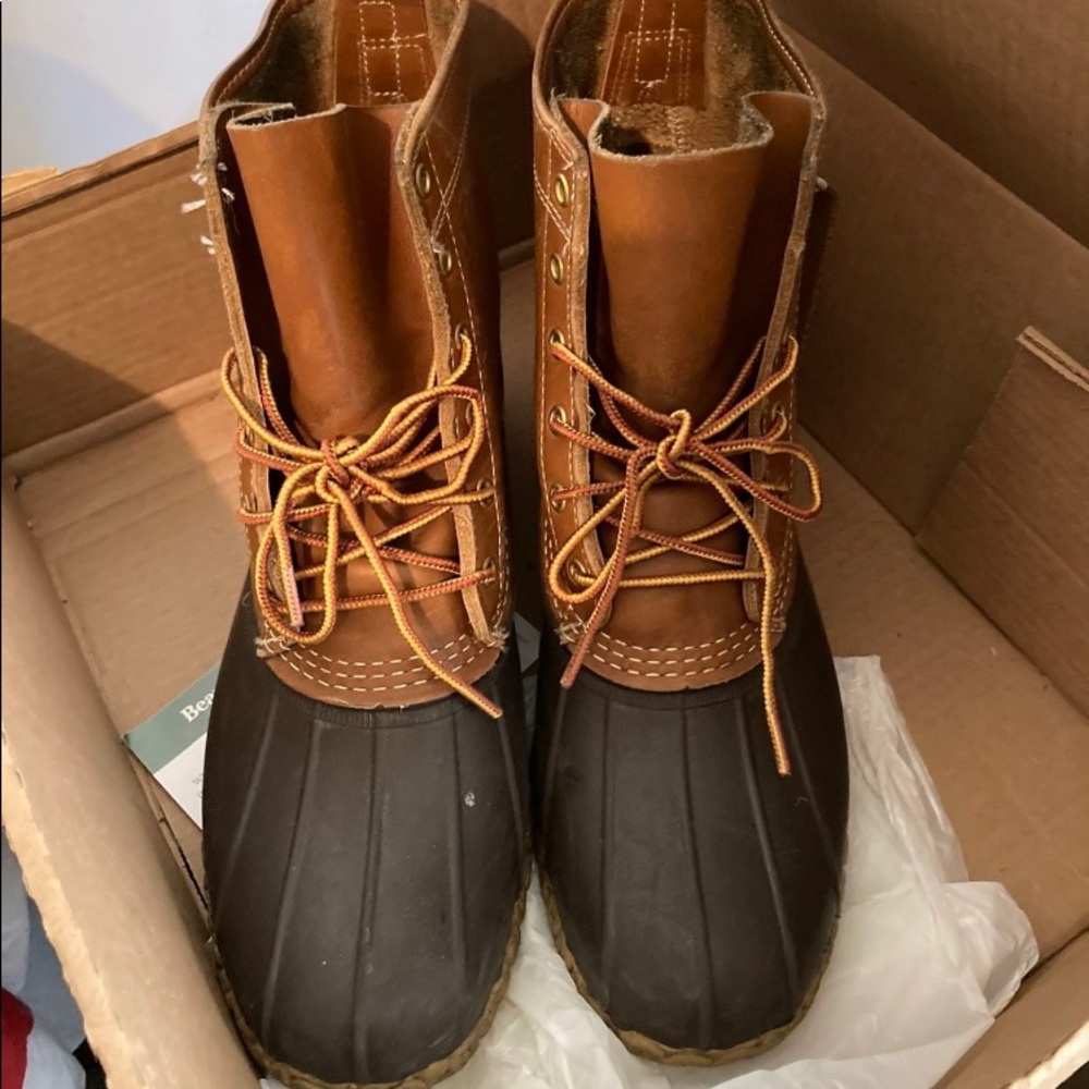 L L B duck boots